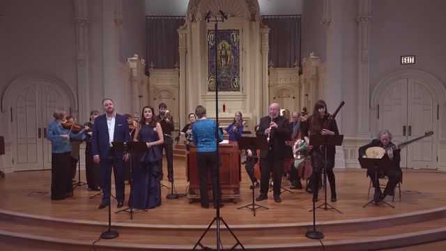 Handel - As steals the morn L'Allegro HWV 55 - Amanda Forsythe & Thomas Cooley Voices of Music (4K) смотреть онлайн