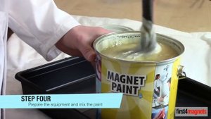 Магнитная краска MagPaint инструкция по нанесению
