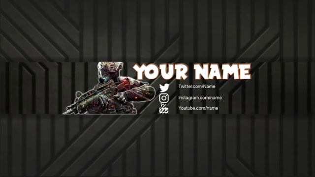 Top 5 Free Call of Duty Youtube Banner Templates (Photoshop) смотреть онлайн