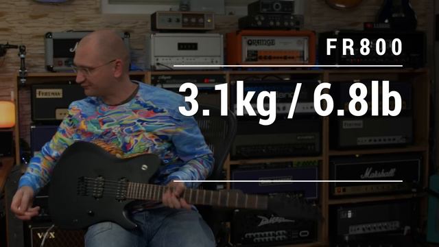 NONE more black! Ibanez FR800 Review смотреть онлайн