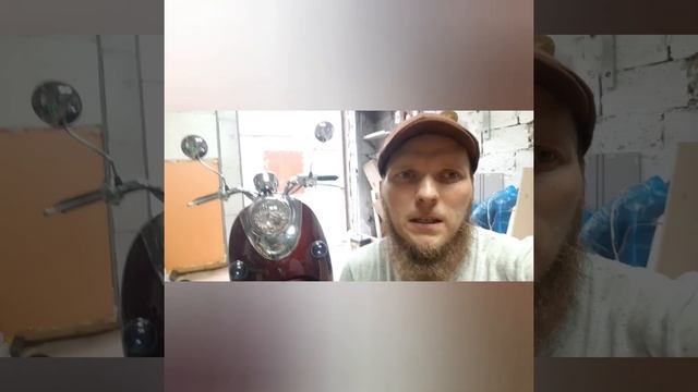 Кикстартер на китайском скутере Vento Retro 150cc. Обзор про то как кикстартер отвалился.