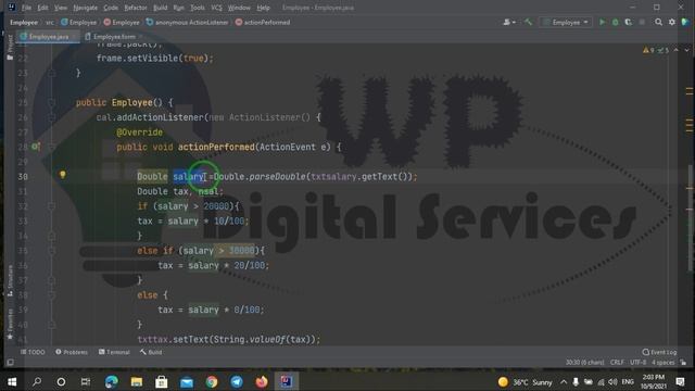 Employee Salary Project With Java смотреть онлайн