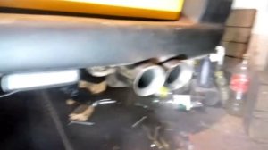 Двойной выхлоп VOLKSWAGEN Т4