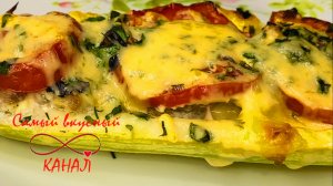 Кабачки больше не жарю! ТОЛЬКО ТАК! Невероятно вкусно и просто! ЛОДОЧКИ.