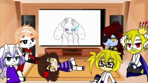 Undertale react to..//Реакция андертейл на.. (сюжет 2/?)