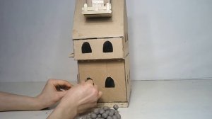 ?DIY  Домик из картона❣DIY Cardboard House?