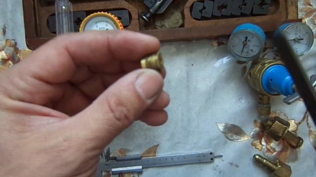 Углекислотный редуктор из АлиЭкспресс. Моя переделка под наши баллоны. смотреть онлайн