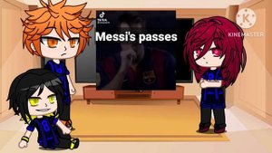 Blue Lock react to Compilation Lionel Messi, Cristiano Ronaldo, Ronaldinho, Roberto Carlos