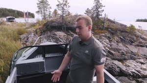 Обзор лодки Volzhanka 53 FISH с мотором MERCURY F 100 ELPT