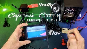 Беспроводная WIFI автомобильная камера заднего вида с TFT монитором 5 дюймов для грузовика 12-36V