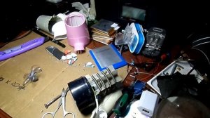 Ремонт фена для волос, крыльчатка из пластиковой бутылки.