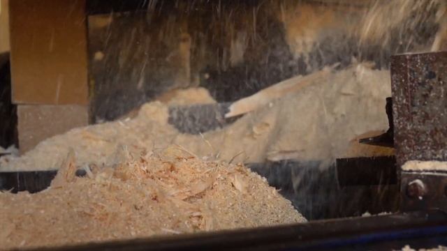Цех по производству оцилиндрованного бревна! Все этапы!