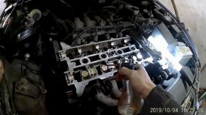 Мазда 626 1,8 бенз замена маслосъёмных колпачков