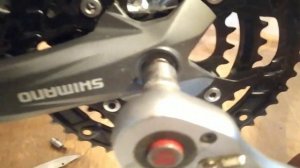 Как правильно устанавливать шатуны / Установка шатунов Shimano FC M391