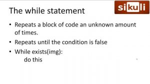 SikuliX Tutorial #4 - Conditional Looping