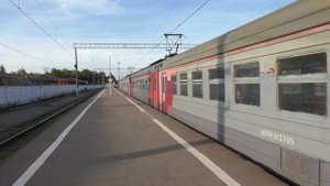 ЭД4М-0137 Сухиничи Главные - Калуга-1. Объявления поездов