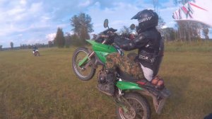Покатушка - Ирбис прет! Часть №3. Irbis TTR, Irbis XR, Kawasaki KDX, Yamaha TT-R