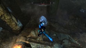 Lucario goes to Skyrim and beats a ghost to death