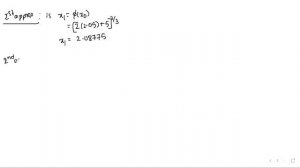 Problems on Fixed Point Iteration Method # 2