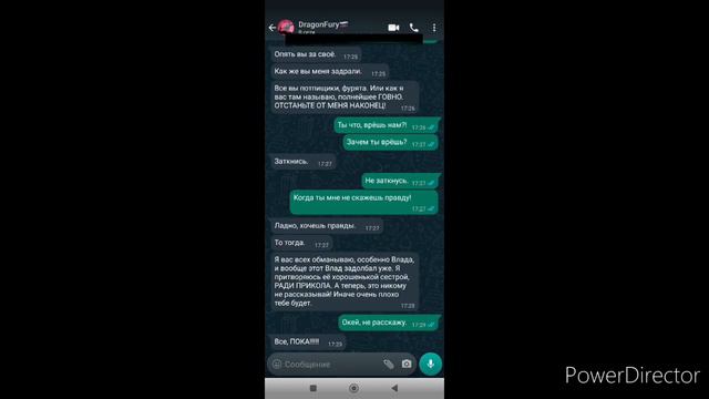 слив переписки с DragonFury🇷🇺 она нам, лжëт! смотреть онлайн