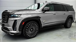 Cadillac Escalade V ESV 2024 года от Larte Design — дикий очень большой роскошный внедорожник!