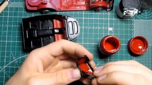 Сборка MAZDA RX-7 R1 1:24 Tamiya - #3 Салон