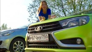 ЛУЧШЕ ЗА 450 тр: Лада Веста или Хендэ Солярис? Лиса рулит