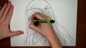 How to draw NEZUKO | DEMON SLAYER | Как нарисовать Незуко Камадо
