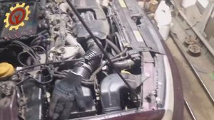 Как промыть систему охлаждения двс, Subaru legacy b3.
