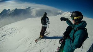 Эльбрус, февраль 2017, сноуборд, фрирайд, Elbrus, snowboard, freeride