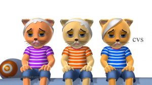 Five Little Rabbits Jumping on the Bed Nursery Rhyme + More Kids Songs From CVS 3D Rhymes
