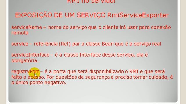 aula 3486 spring Iniciando remoting com RMI Remote Method Invocation смотреть онлайн