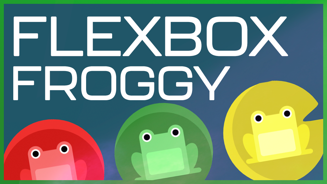 FLEXBOX FROGGY (Игра про css flexbox)