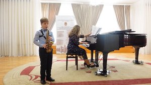 Христофориди Виталий, саксофон, 7 лет, соло. Регтайм "Шалуны" Шильцева И.