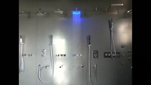 ⚡ Душевая система скрытого монтажа с термостатом и с тропическим душем и массажем с Алиэкспресс