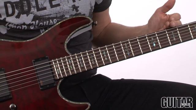 Schecter Hellraiser C VI BCH Baritone Guitar