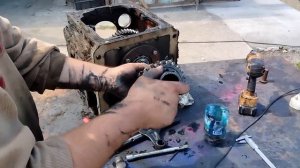 Коробка передач МТЗ подготовка к сборке