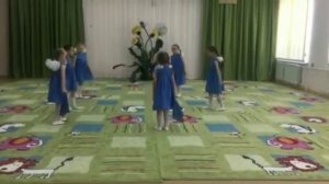 танец синий платочек старшая группа
