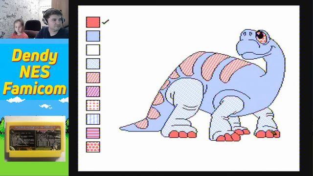 Американские игры. Color a Dinosaur 320