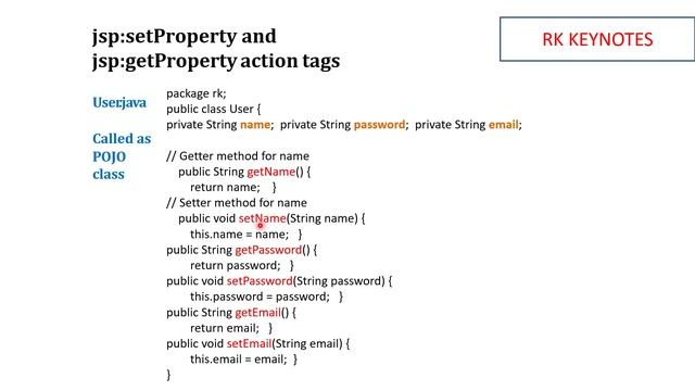 #05  Implementation of jsp:useBean, jsp:setProperty, jsp:getProperty | How to use JSP Action Tags?