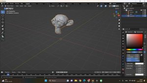 как надуть любой объект в  blender