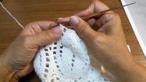 Блузка"Листопад"с кокеткой крючком.Часть3.МК.Blouse Listopad yoke crochet.Part3.MK