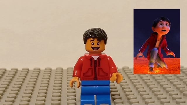 Обзор на LEGO  минифигурку Мигель. Из серии минифигурок 100 лет Диснэй. Disnep.