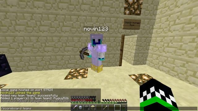 Minecraft Tutorial: How To Turn off PVP in LAN (Creating Teams) смотреть онлайн