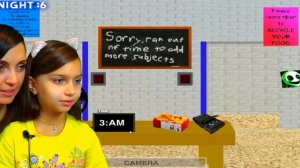 Как СПАСТИ BALDI? от ФНАФ  БАЛДИ в Реальной Жизни Roblox Baldi's Basics видео для детей Валеришка