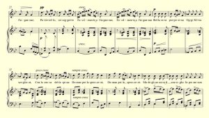 Se tu m'ami accompaniment  –  G minor – Pergolesi - Se tu mami accompaniment G minor