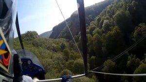 Полёт на дельталёте (мотодельтаплане)