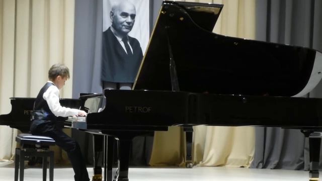 И.С.Бах Трехголосная инвенция до-минор