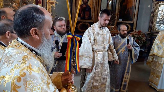 PS Calinic Biserica Vovidenia BT hirotonire diacon Gabriel Leonte 3 смотреть онлайн