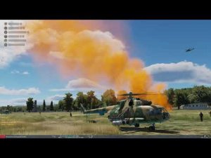 Вылет группой на загрузку и выгрузку десанта... (полигон ОВЭ Черкесск 2001) часть 2